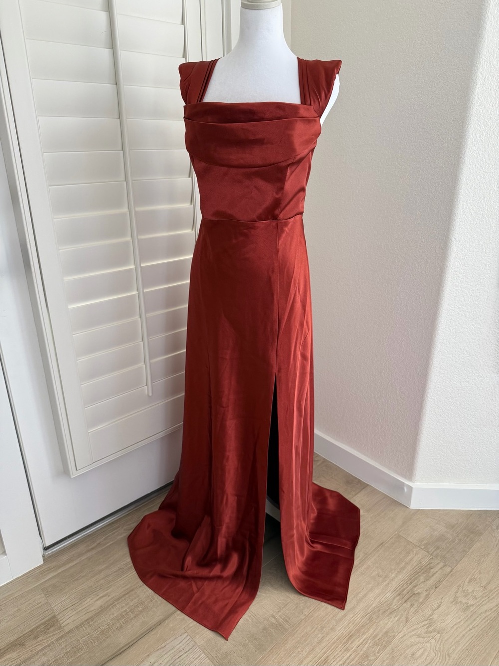 BIRDY GREY Mia Shiny Spice Bridesmaid Dress – Size XL (NWT)